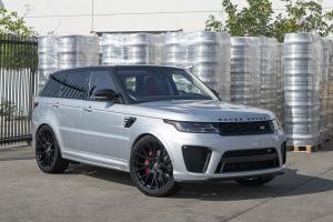 Land Rover Range Rover HSE Matte Grey on Forgiato Wheels (FLOW 001)